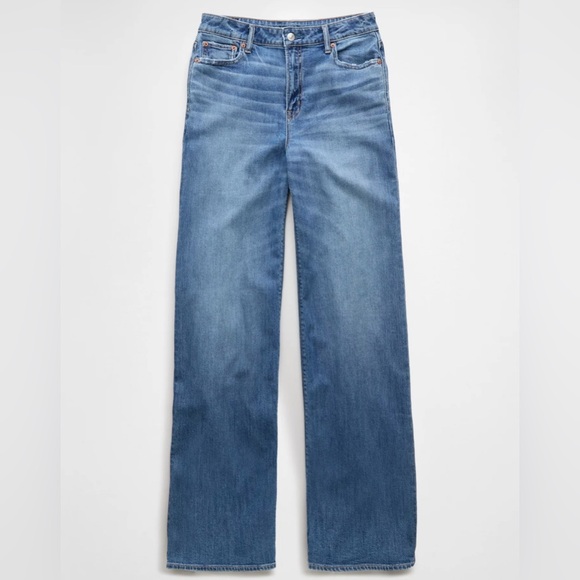 American Eagle Outfitters Blue Flare Jeans - Picture 5 of 9